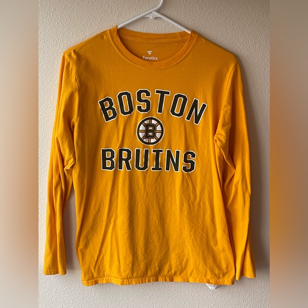 Boston Bruins Fanatics Long Sleeve T-Shirt